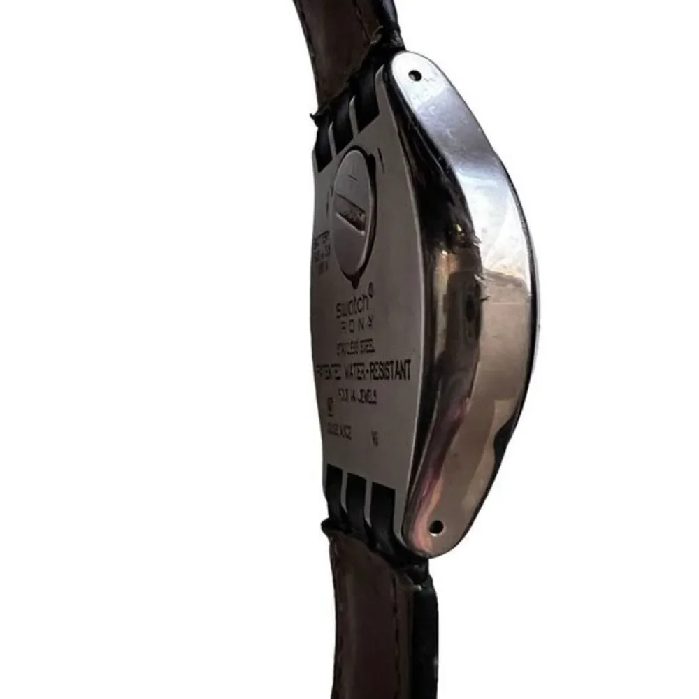 Vintage Men's Swatch Irony Chronograph Watch 4 Jewels‎ V8 Swiss Made Patented WR